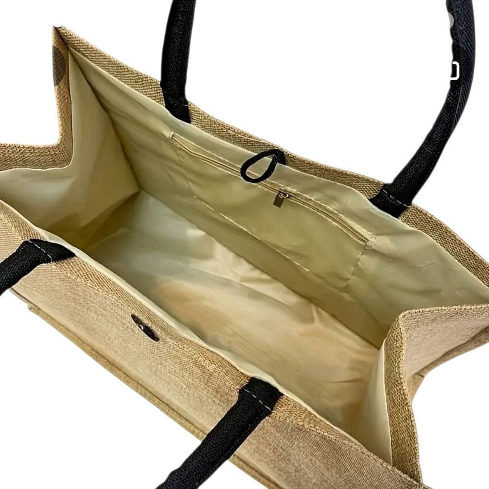Elegant Sunflower and Butterfly Tote Bag - Picture 3 of 8